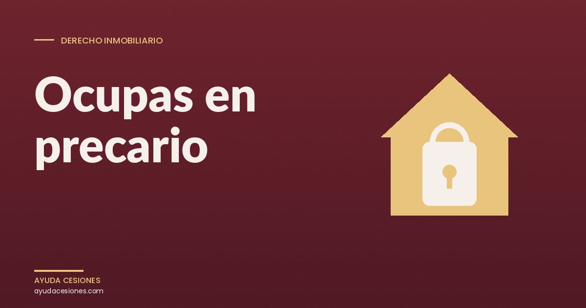Ocupas en precario